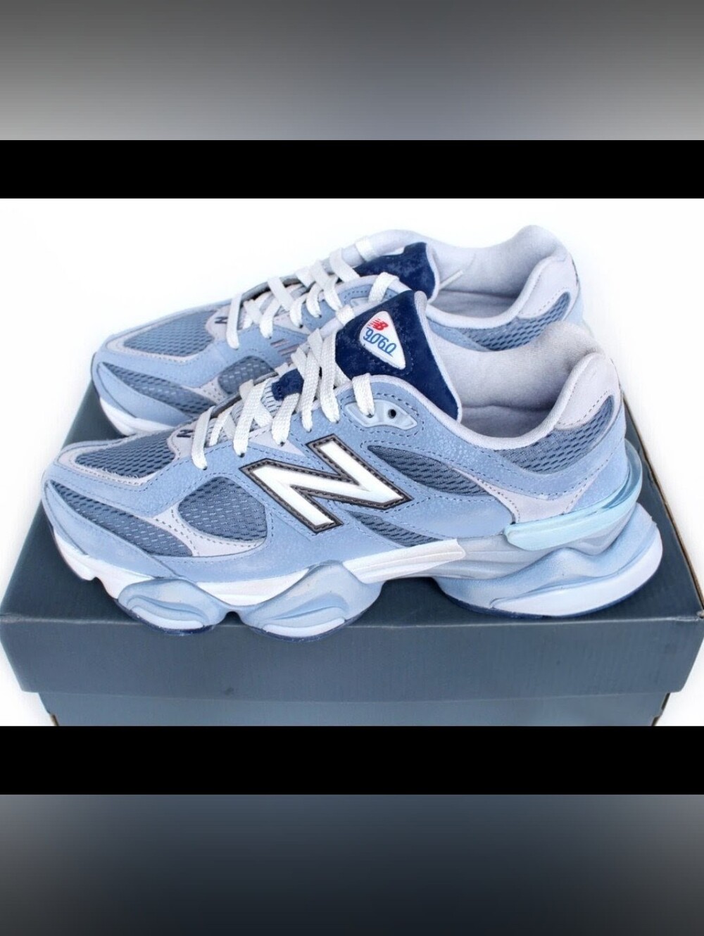 New Balance 9060 Moon Daze Arctic Grey Day Sneakers - Size.9